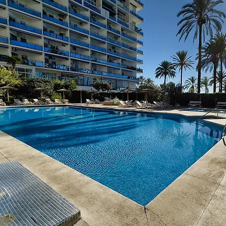 شقة Skol 408a 2 Bedrooms Duplex With Sea Views ماربيا